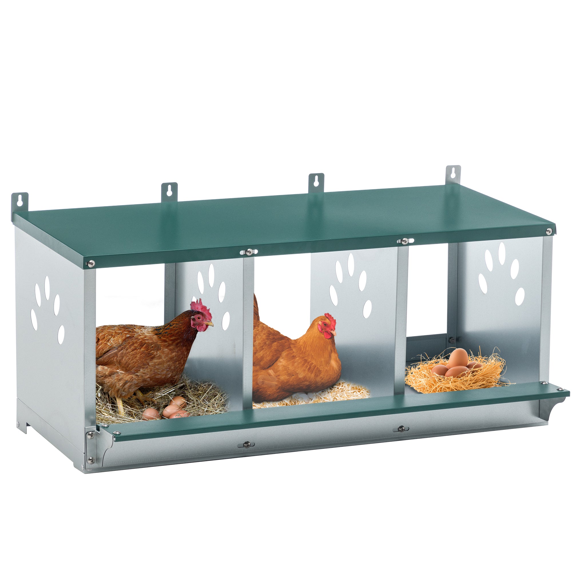 LZBEITEM 3 Chicken Nesting Boxes