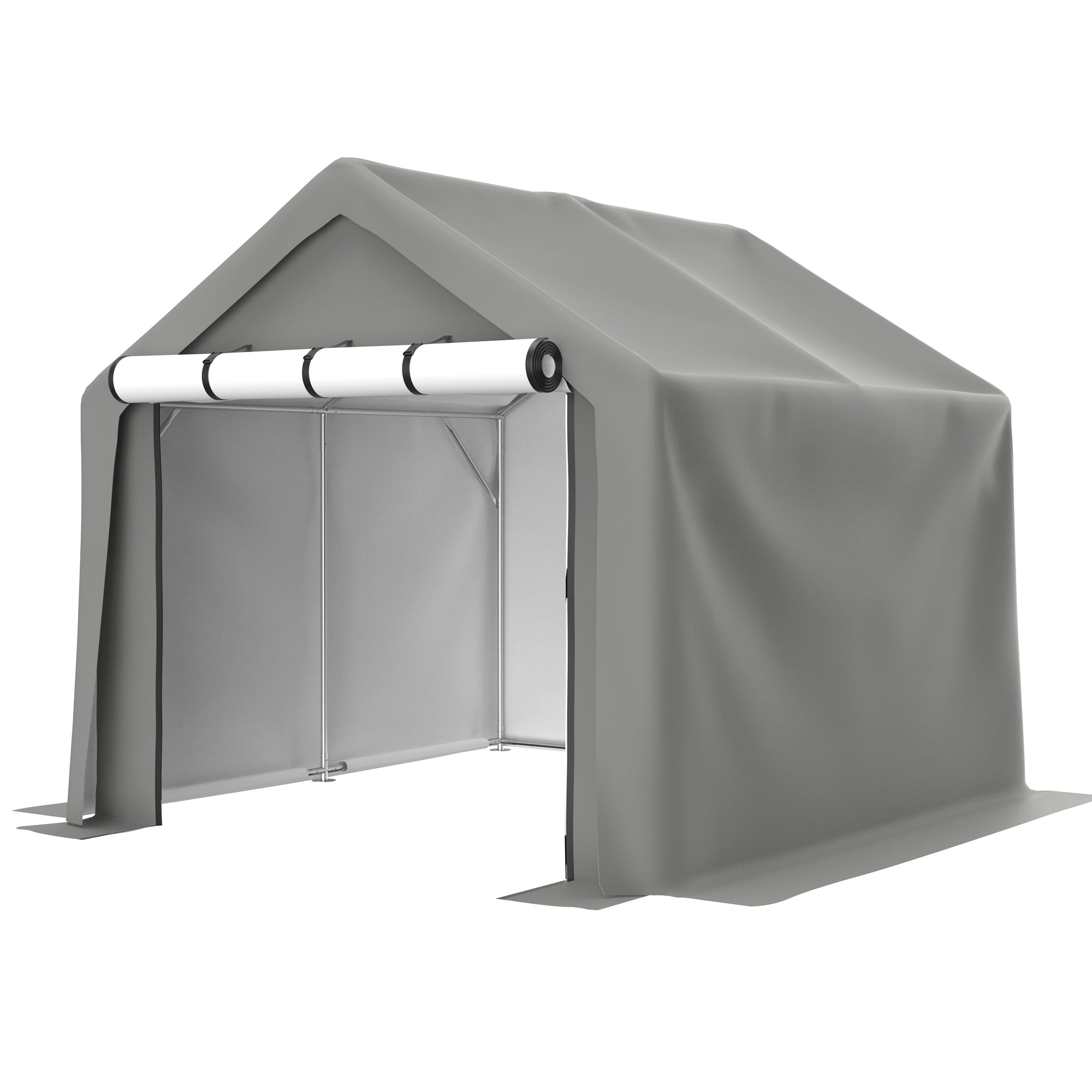 Thanaddo 8.ft x 8.ft Portable Shed Outdoor Storage Shelter